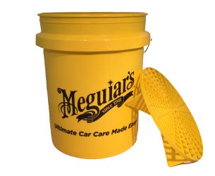 Meguiar's Yellow Bucket (incl. Grit Guard ME X3003)
