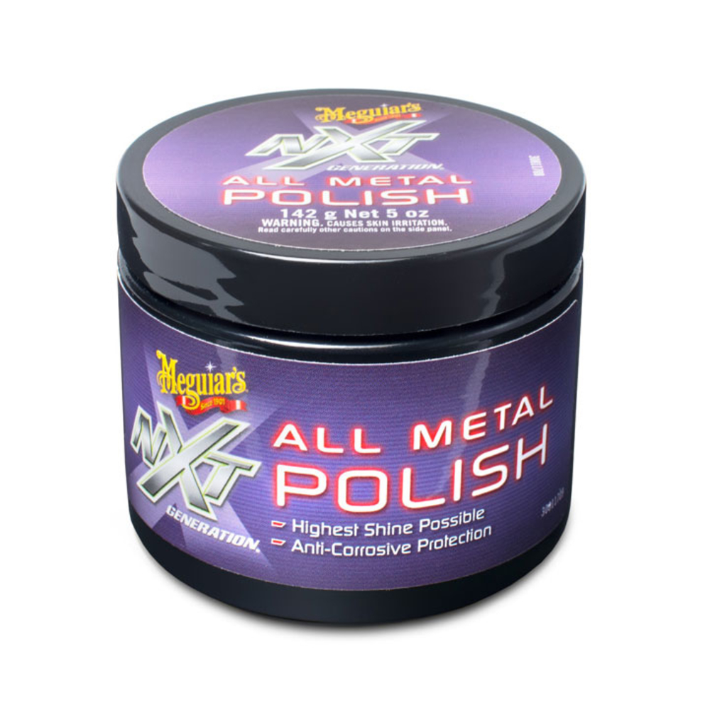 Chroom poetsen en aluminium Meguiar's NXT Generation All Metal Polish 142g