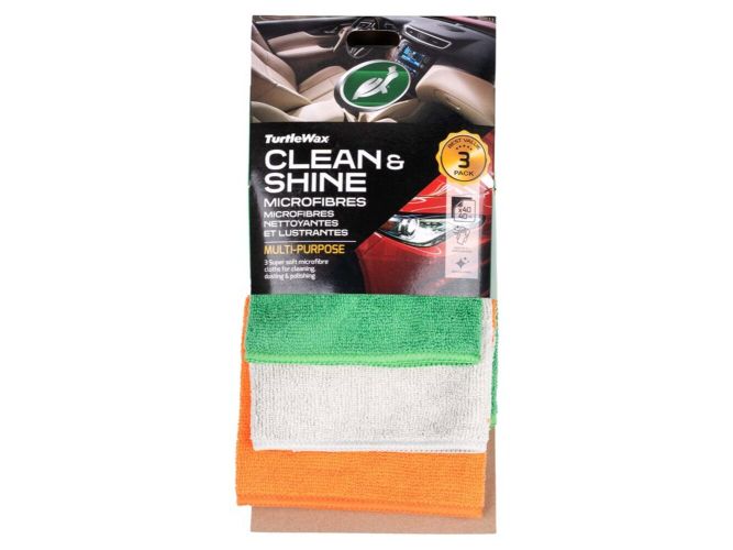 Turtle Wax Clean&Shine Microfibres