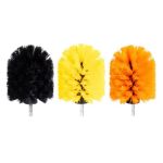 Gecko boorborstels rond set van 3
