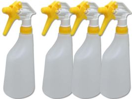 Sprayflacon 600ml incl. spray- trigger geel