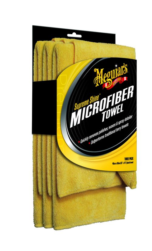 Meguiar's Gold Class Supreme Glans Microvezel Doek  3 stuks