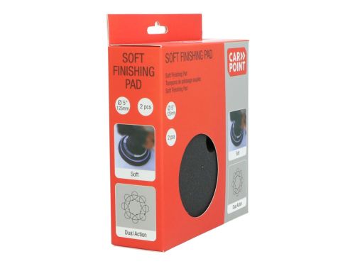 Carpoint Soft Finishing Pads  2 stuks  125 mm