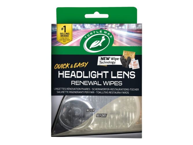 Turtle Wax Headlight Lens Renewal Whipes