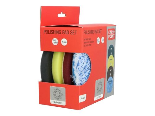 Carpoint polijstset 4 delig 125mm